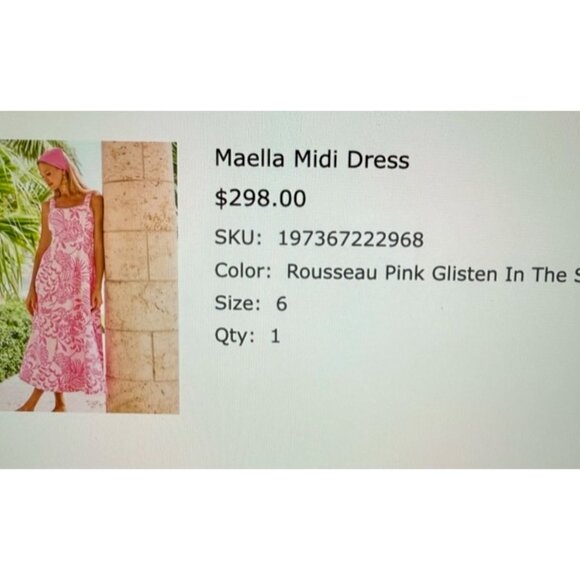 Lilly Pulitzer Dress - Picture 2 of 3